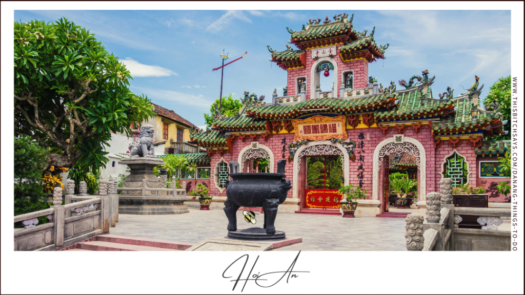 Hoi An is a charming small town near Da Nang
