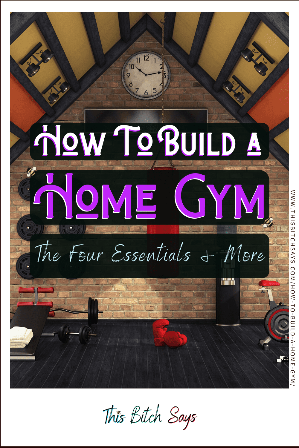 For Your Fitness: how to build a home gym. The four essentials and more.