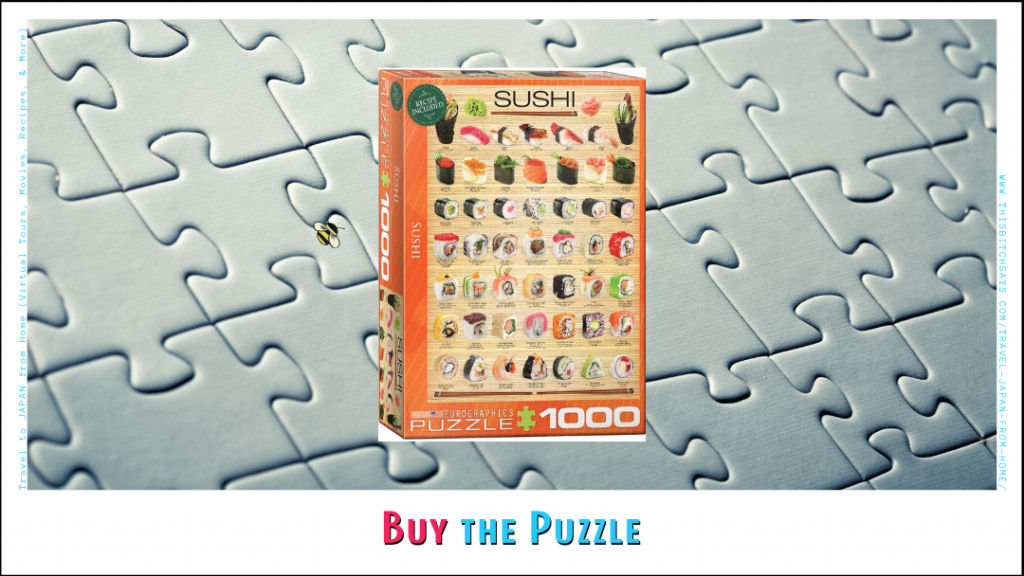 Buy a sushi puzzle