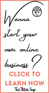 Wanna start your own online business? Click to learn how!