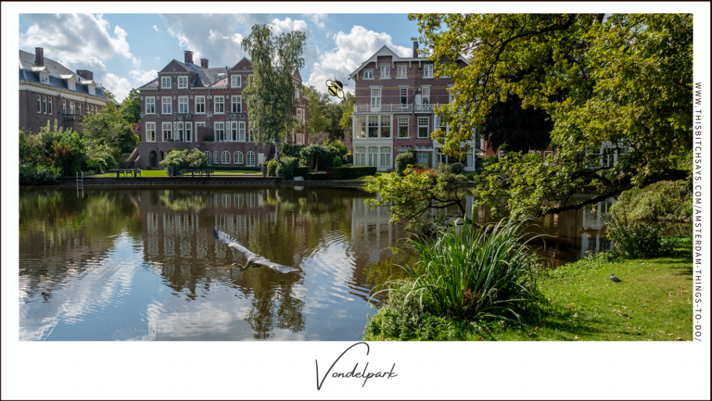 Vondelpark  is one of the top things to do in Amsterdam