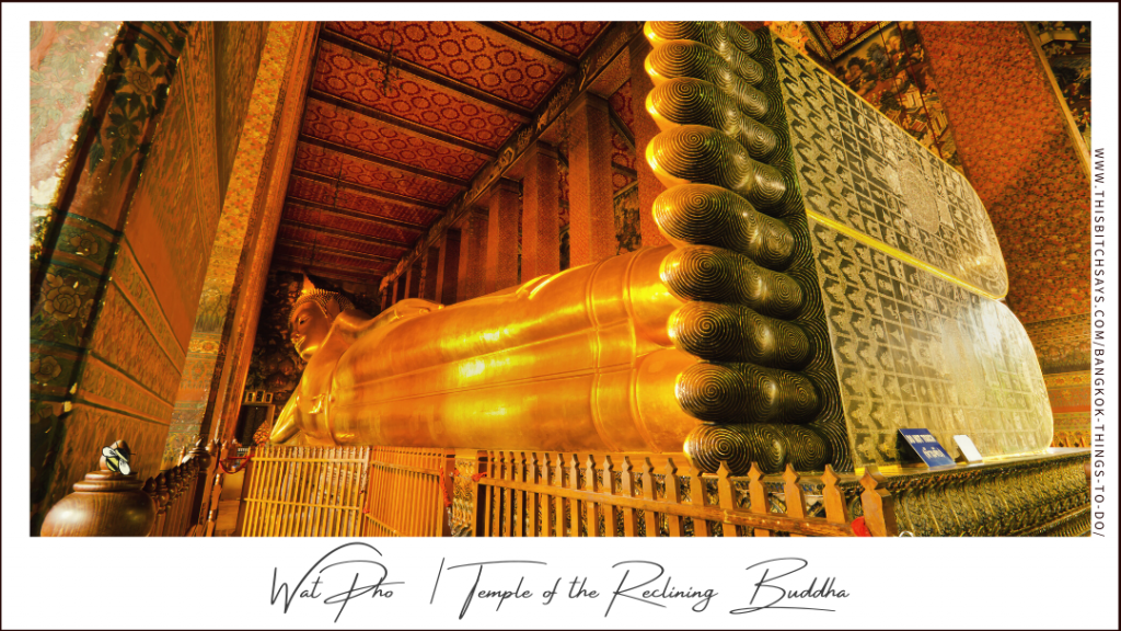 Temple of the Reclining Buddha is one of the top things to do in Bangkok