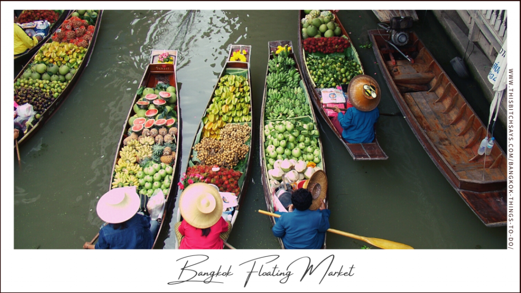 Visit a Floating Market in Bangkok!