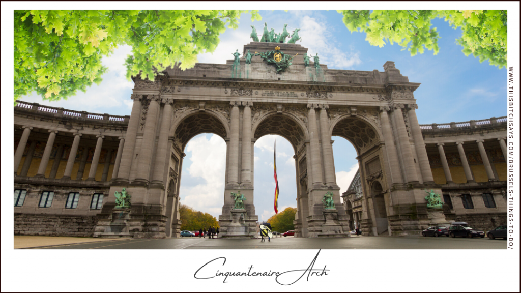 Arcades du Cinquantenaire / Cinquantenaire Arch is one of the top things to do in Brussels