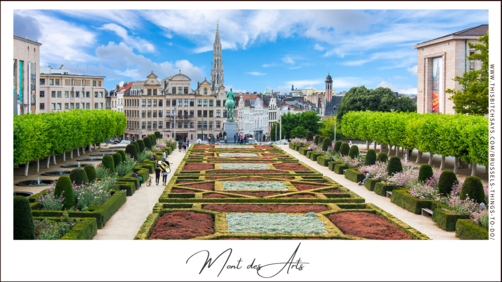 Mont des Arts is one of the top things to do in Brussels
