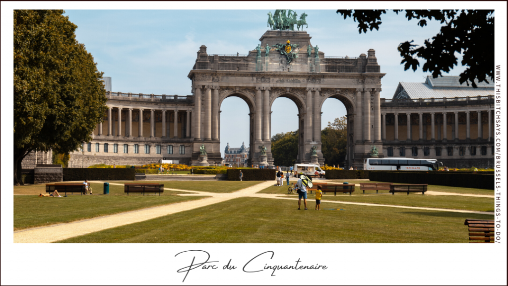 Parc du Cinquantenaire is one of the top things to do in Brussels