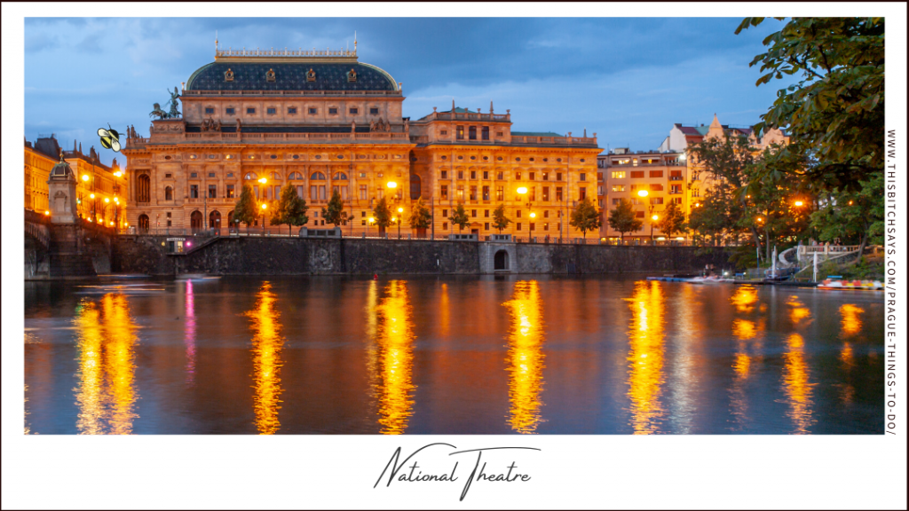 the National Theatre is one of the top things to do in Prague