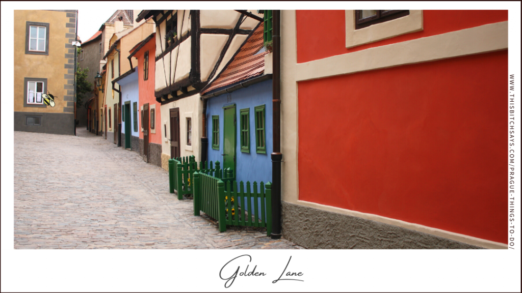 Golden Lane is one of the top things to do in Prague