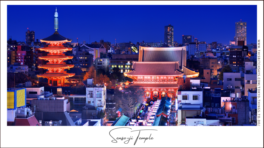 Senso-ji Temple is one of the top things to do in Tokyo