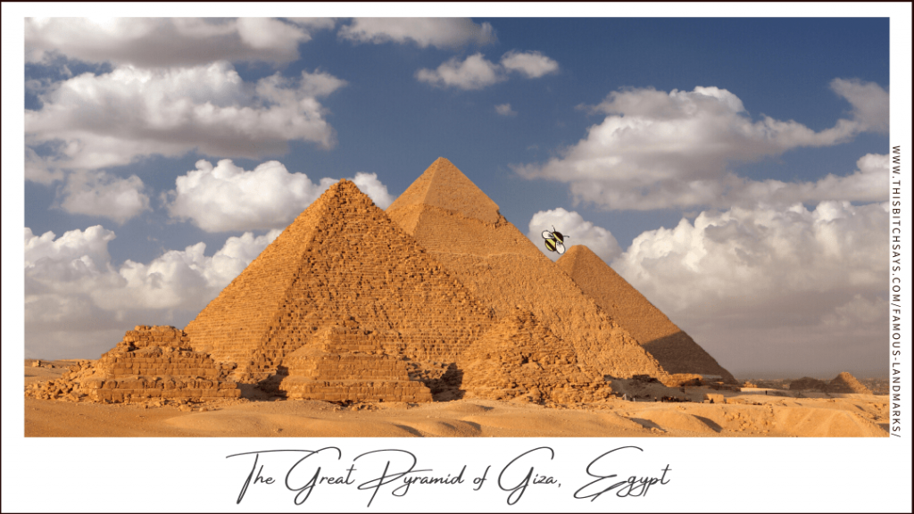 The Great Pyramid of Giza, Egypt (a Must-Visit World Landmark)