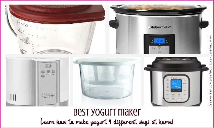 The 5 Best Yogurt Makers For Your Kitchen {+ How to Make Yogurt}