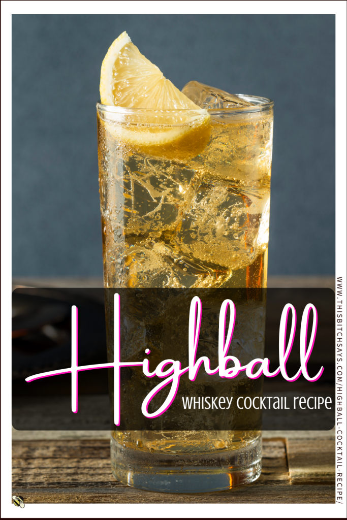 Pin This - Highball Whisky Cocktail Recipe