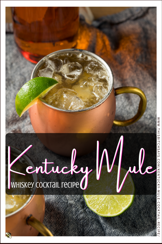 Pin This - Kentucky Mule Whiskey Cocktail Recipe