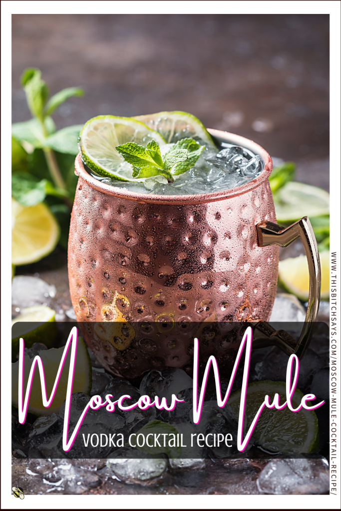 Pin This - Moscow Mule Vodka Cocktail Recipe